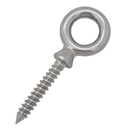 Stainless Steel Mini Wood Screw Lag Thread Eye Bolt