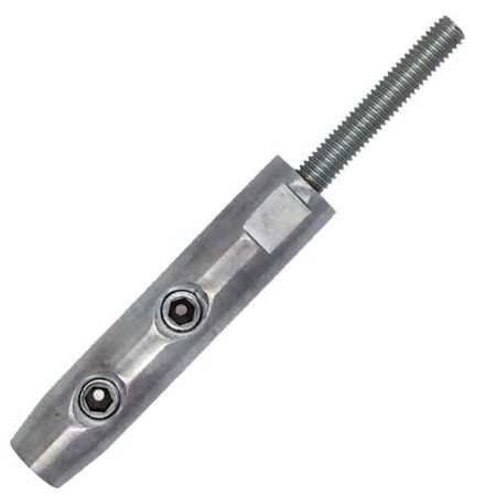Stainless Steel DIY Grub Screw Swageless Wire Rope Stud Terminal