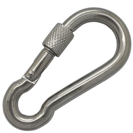 Carbine hook Locking Stainless Steel