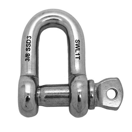 Stainless Steel D Shackle Tested
