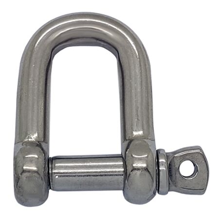 Stainless Steel A4 D Shackle Dee