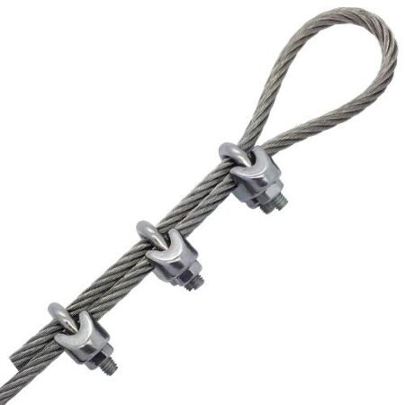 Stainless Steel Wire Rope Grips DIN 741 