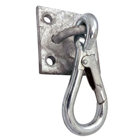 Equestrian Snap Hook On Wall Plate