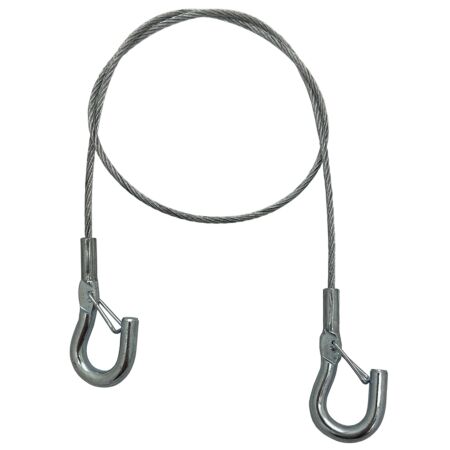 Hook/Hook wire rope hanging system