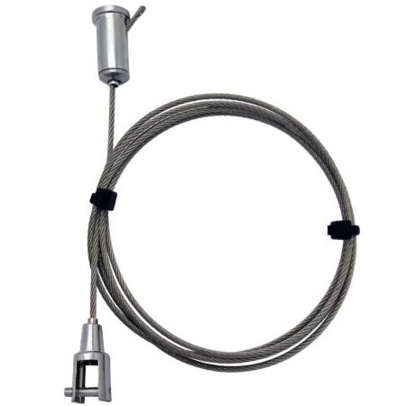 Wire sign hanger 