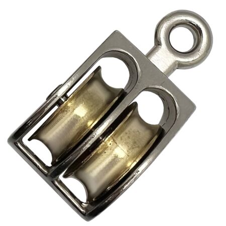 Die Cast Double Wheel Pulleys1