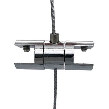 Wire display clamp double