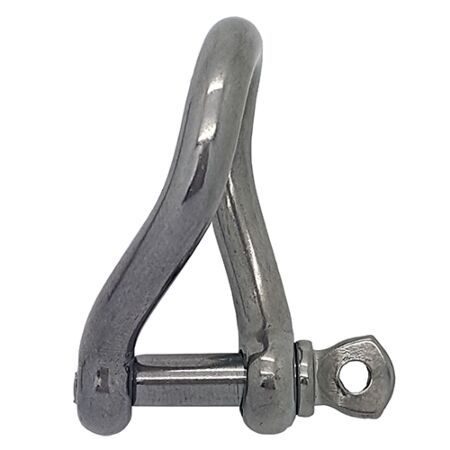 Twisted D Shackle Stainless Steel Dee