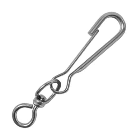 Nickel Plated Simplex Hook to Swivel