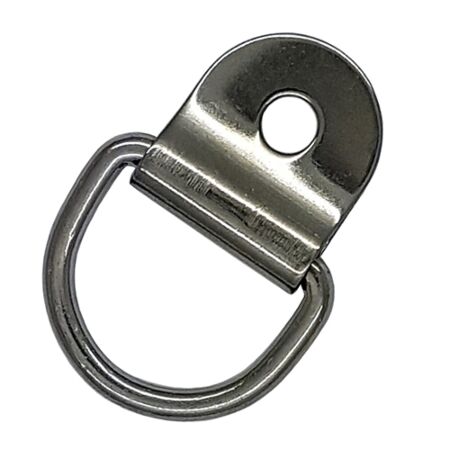 3mm Stainless Steel D Ring with Cleat