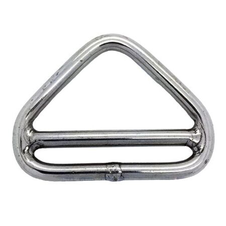 Stainless Steel Cross Bar Triangle Rings