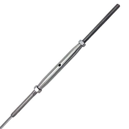8mm stainless steel rigging screw swage / threaded stud
