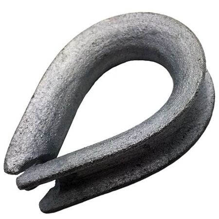 Galvanised Steel Heart Shaped Wire Rope Thimbles