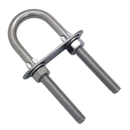 Stainless Steel U Bolts with Plate, Nut and Washer