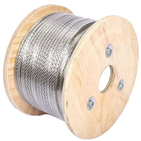 50 meter value reels 1x19 stainless steel wire rope 
