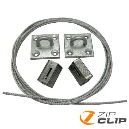Zip-Clip Catenary Kit wire rope
