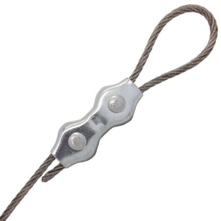 Zinc Plated Duplex Steel Wire Rope Grips