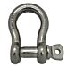Stainless Steel Safe Working Load Rated Bow Shackles - Screw pin 