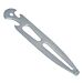 Stainless Steel Slim Shackle Key