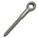 Stainless Steel Forged Wood Screw Lag Eye Bolt with Flat Eye