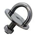 Stainless Steel Round Eye Plate with Stud