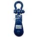 Wire Rope Snatch Block Shackle Head