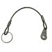 Stainless Steel PVC Coated Lanyard Loop/Ring