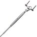 Balustrade Steel Wire Rope Swage Rigging Screw & Fixing Strap
