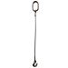 1 Leg 750kgs WLL 8mm Stainless Steel Wire Rope Lifting Slings