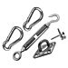Stainless Steel Sun Sail Shade Fixing Kit - Eye Plate 